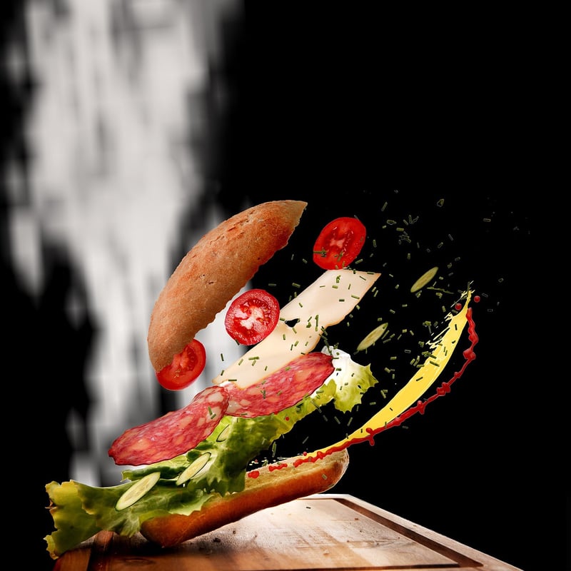 Exquisite Fine Dining Dish